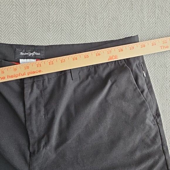 Random Golf Club Men's Performance Chino Short Size 39 Black 8" Inseam Golfcore - Picture 6 of 13